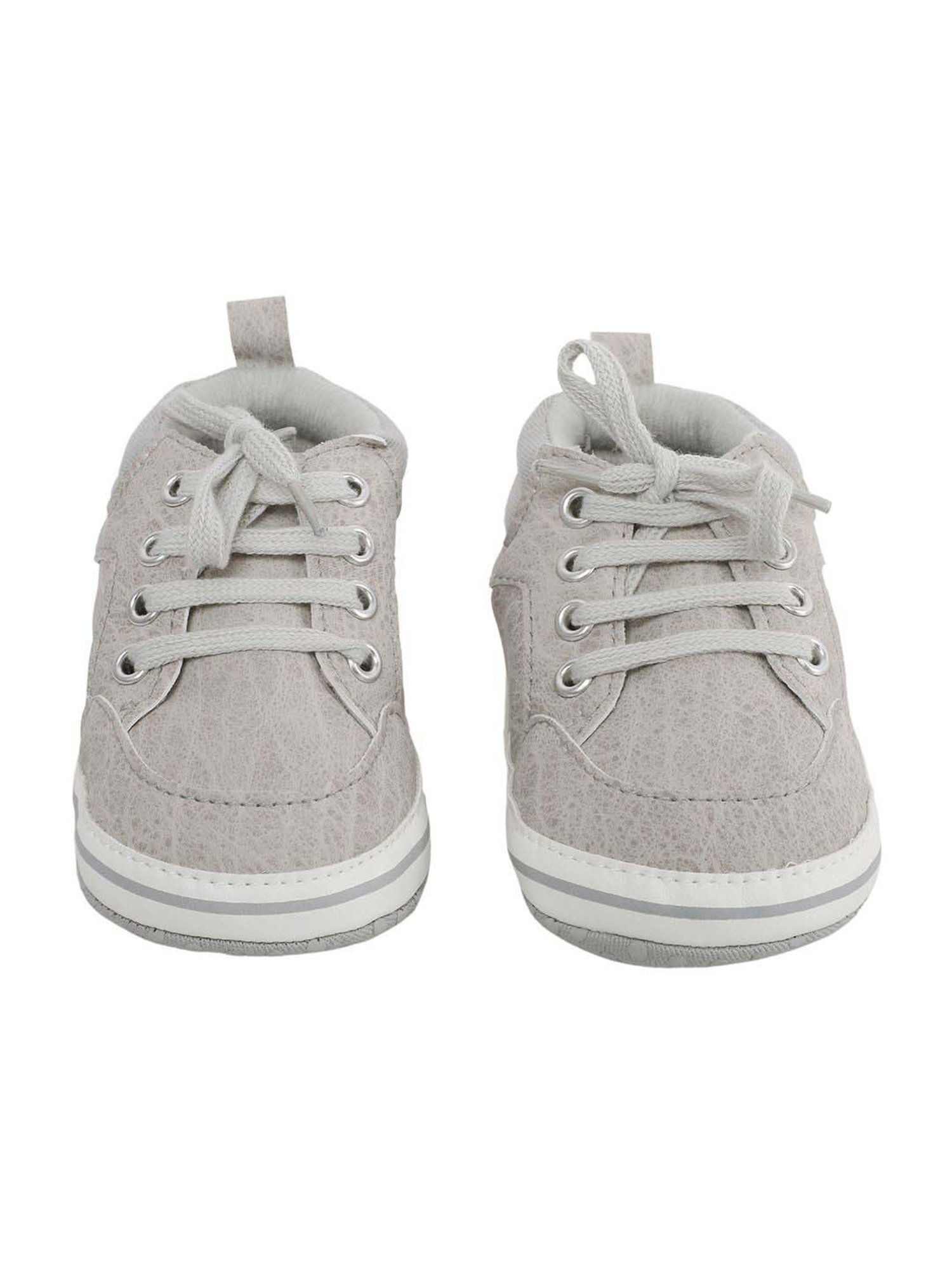 Baby Moo Kids Grey Casual Booties