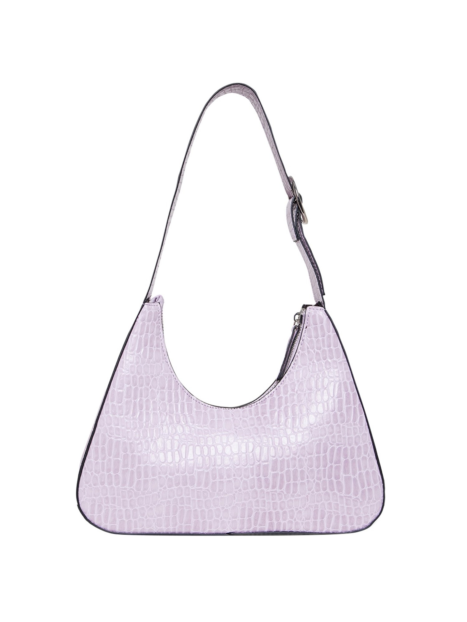 Call It Spring RETROH530 Purple Textured Medium Hobo Handbag