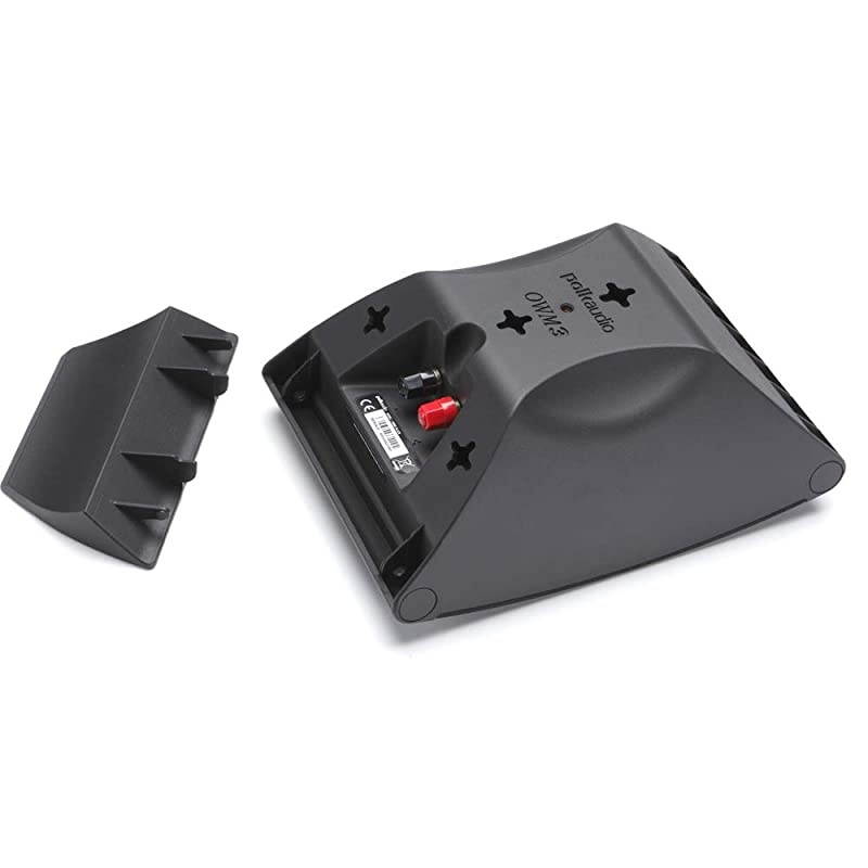 OWM3 Wall and Bookshelf Speakers | The Most HighPerformance Versatile Loudspeaker | Paintable Grilles Pair Black