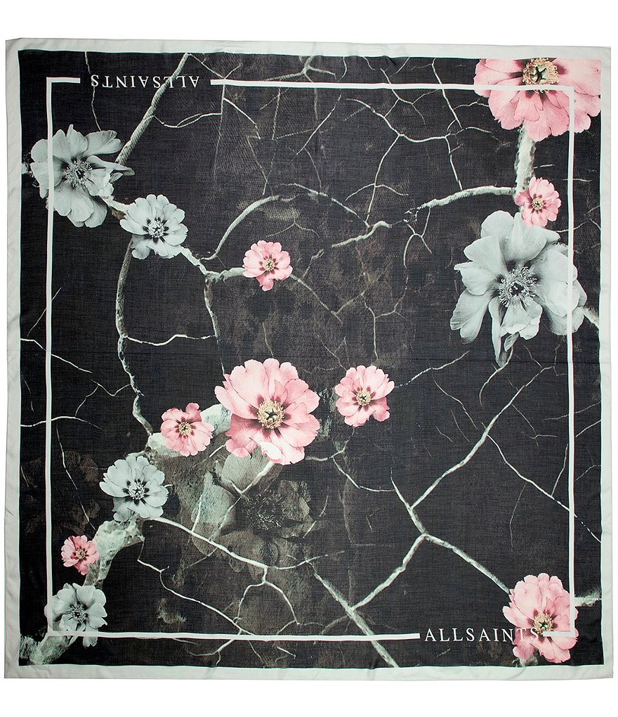 kate spade new york Overgrown City Silk Square Scarf