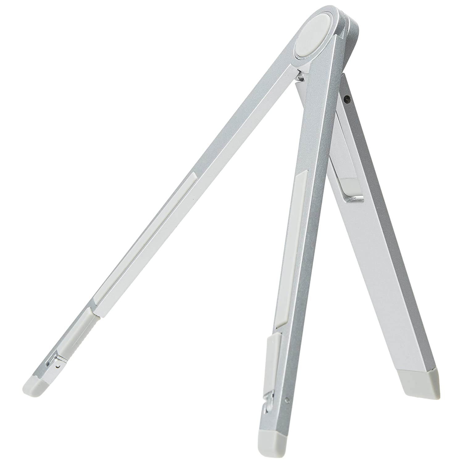 Aluratek Adjustable Tablet & Smartphone Stand, Desktop Holder for iPad, Galaxy, Kindle (ATST01F)