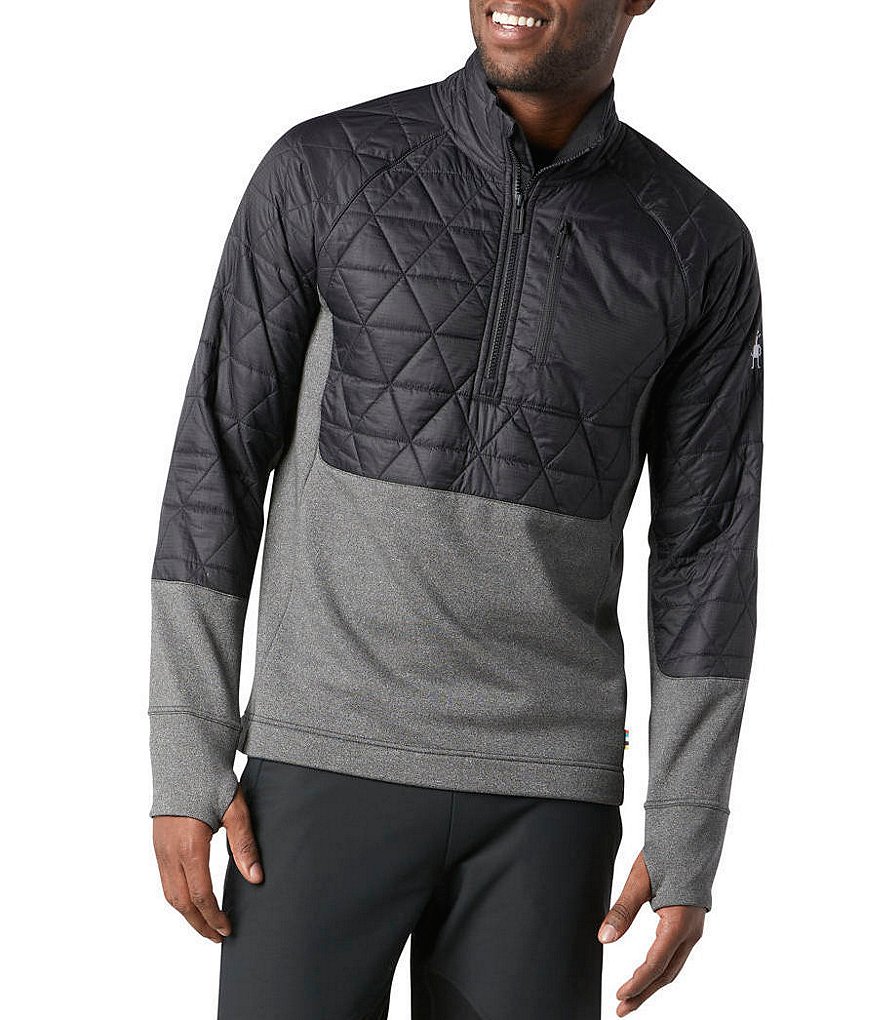 SmartWool Smartloft 60 Hybrid Half-Zip Water-Resistant Merino Wool Pullover