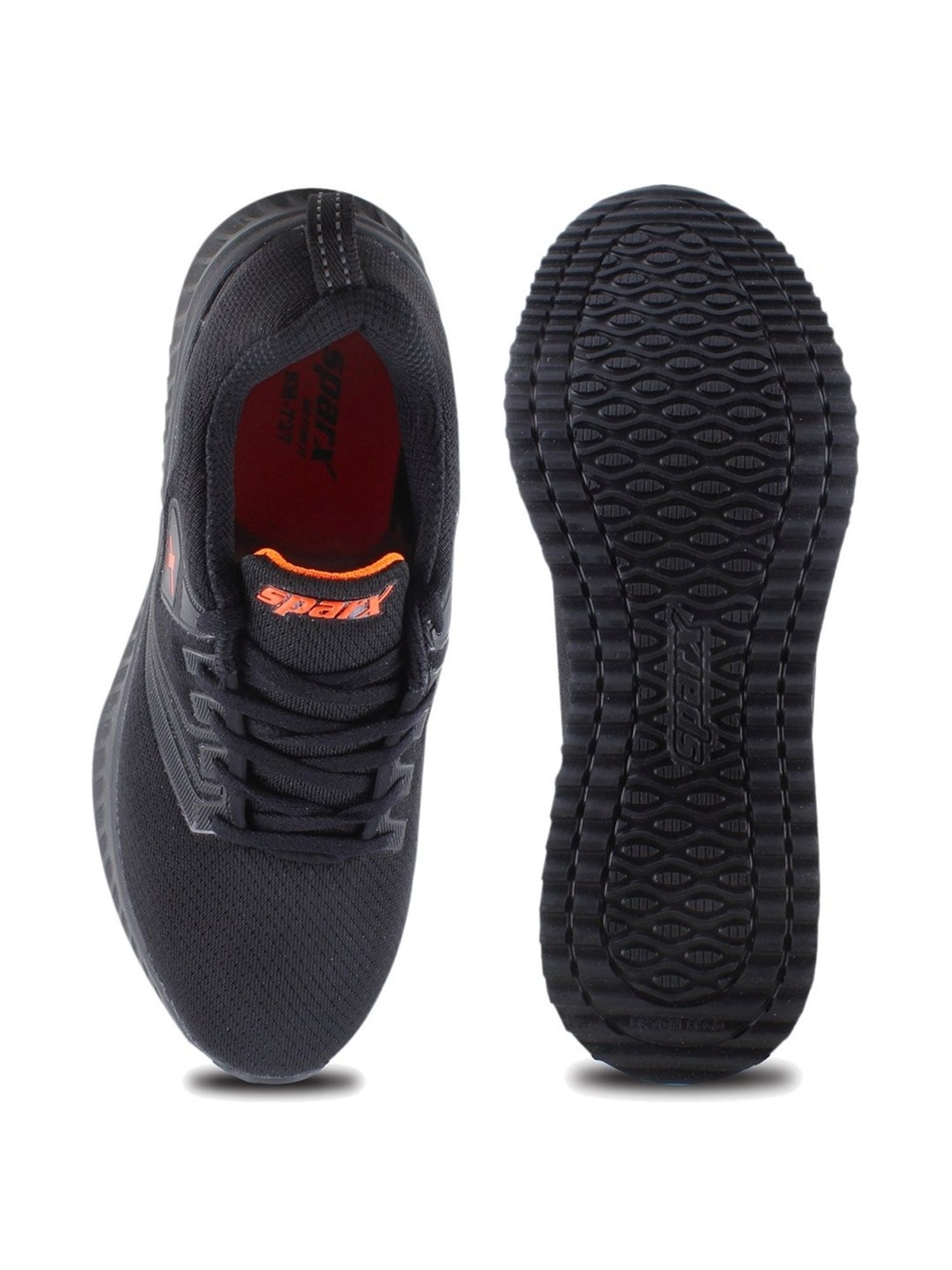 Sparx Men's Black Running Shoes