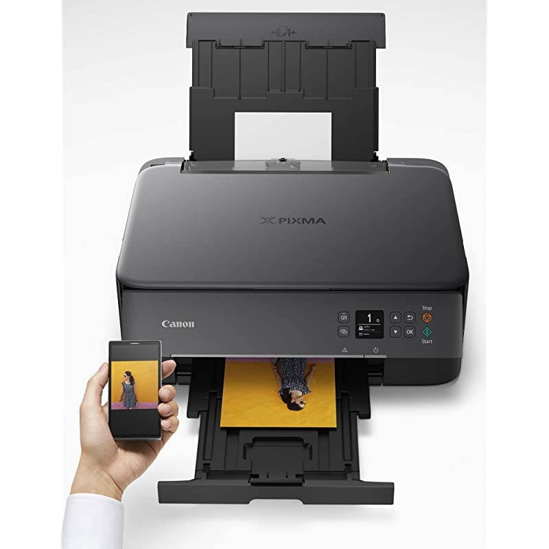 TS5320 All In One Wireless Printer, Scanner, Copier with AirPrint, Black,  Dash Replenishment Ready