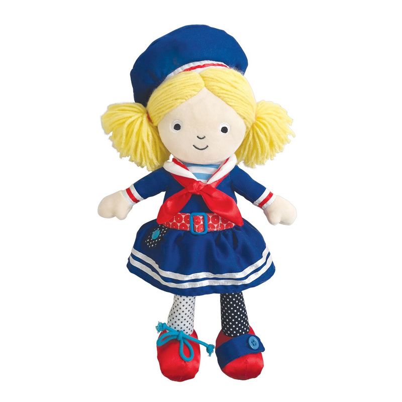 Manhattan Toy Dress Up Friends Aimee Doll for Toddlers 15 Inch