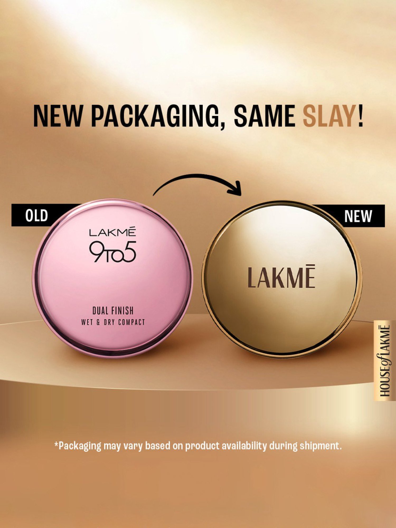 Lakme Powerplay Priming Powder Foundation Natural Almond - 9 gm