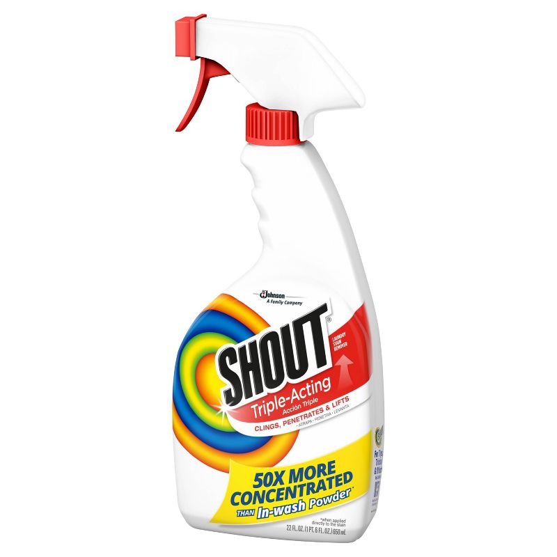 Shout Triple-Acting Stain Remover Spray - 22 fl oz