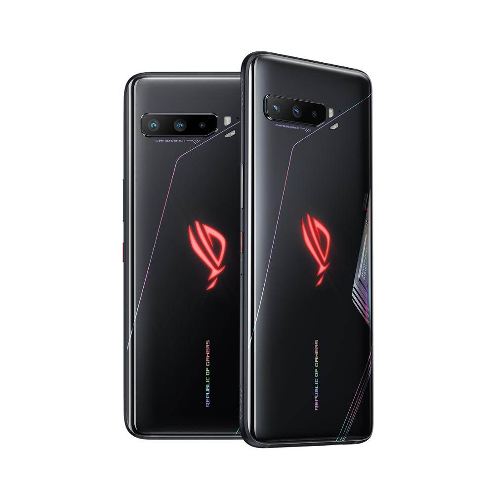 Original Global Rom Vesion ASUS ROG Phone 3 5G Snapdragon 865+ Game Phone RAM12GB/16GB ROM 128GB/256GB/512GB Dual Sim (GSM Only | No CDMA) Unlocked - Black