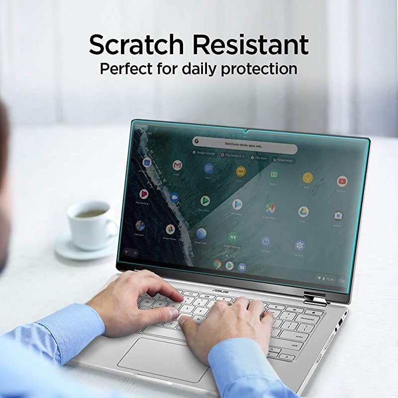Tempered Glass Screen Protector Designed for Asus Chromebook Flip C436FA Chromebook Flip C434TA 14 inch 9H Hardness