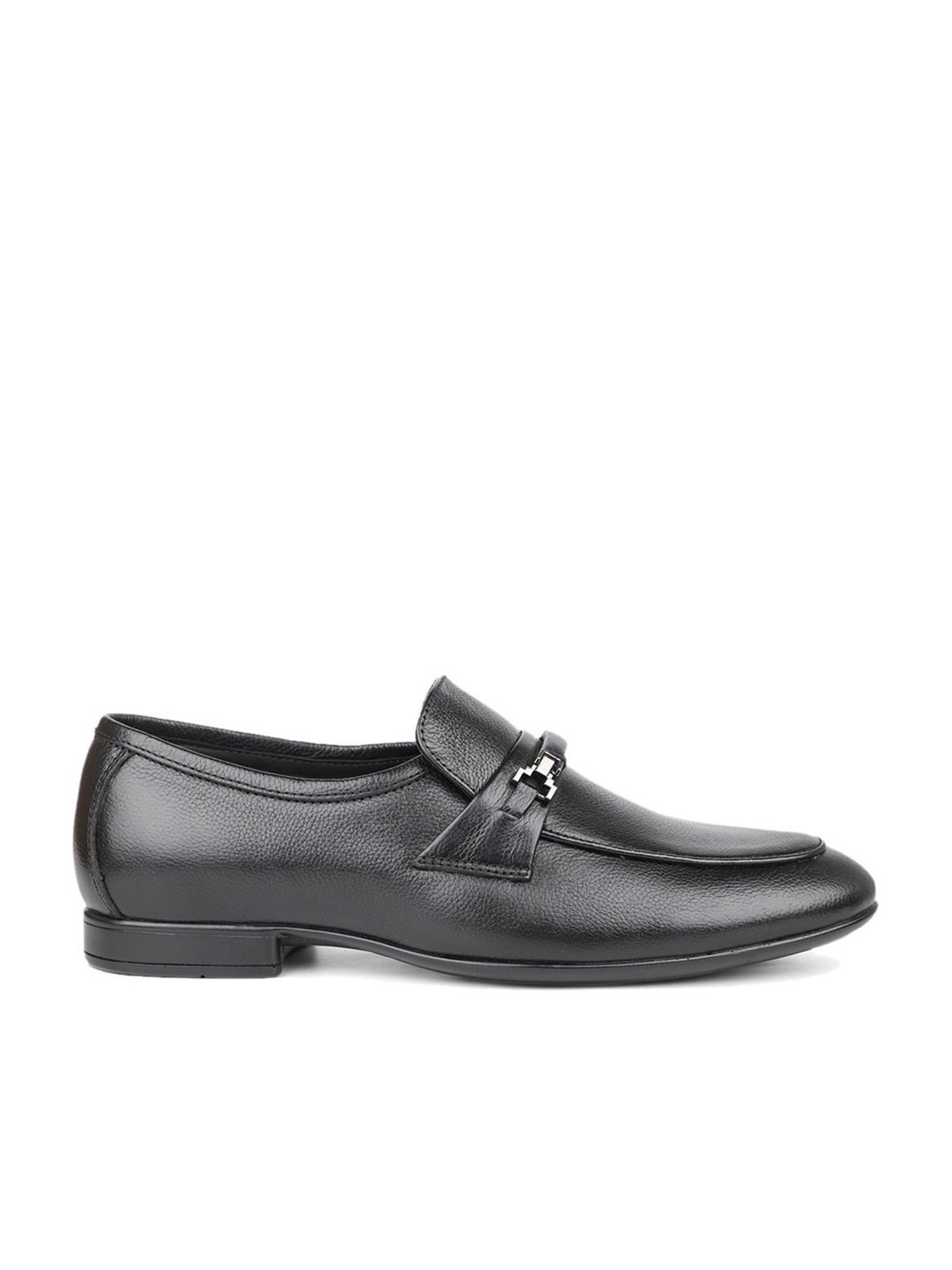 Privo by Inc.5 Men's Black Formal Loafers
