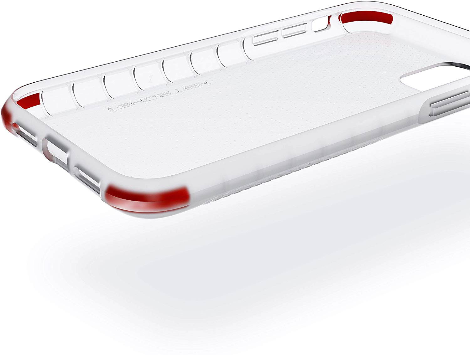 Ghostek Covert Clear iPhone 11 Pro Max Case with Super Slim Fit Design and Grip Bumper Shockproof Heavy Duty Protection Wireless Charging Compatible for 2019 iPhone 11 Pro Max (6.5 Inch) - (Clear)