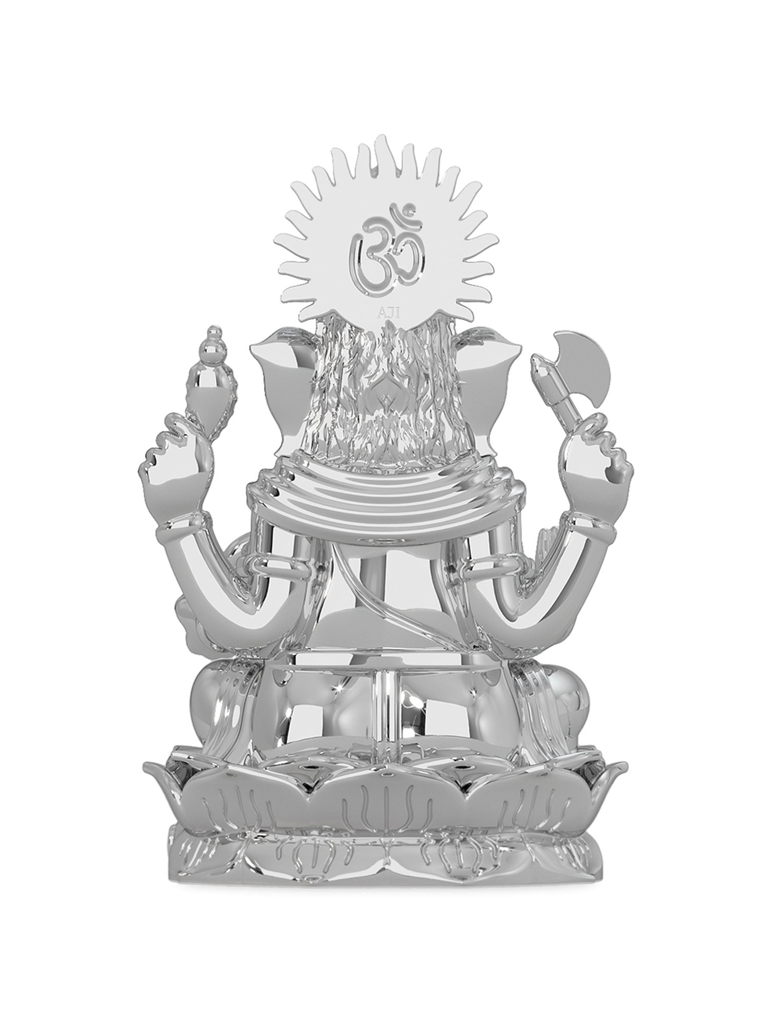 Sri Jagdamba Pearls 0.8 Silver Vishnu Idol