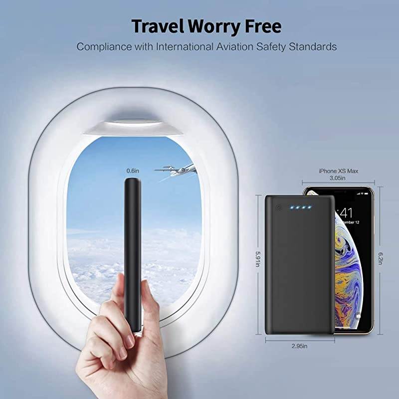 Charger Power Bank 26800mah UltraHigh Capacity Safer External Cell Phone Battery Pack Compact with HighPerformance Cells 2 USB Output Smart Charge for Smartphone Android Tablet etc