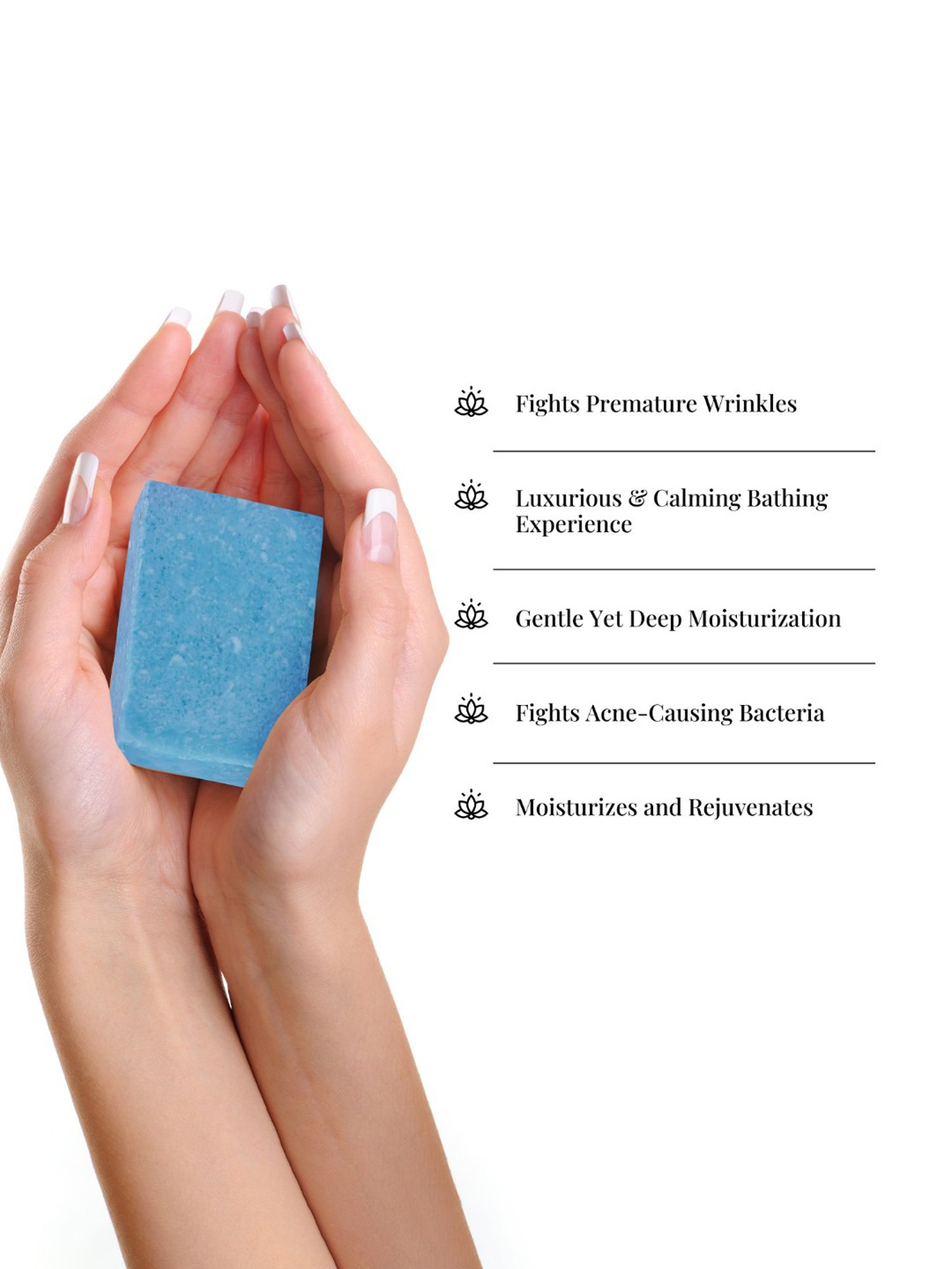 Earthraga Shea Butter & Lavender Handmade Soap - 125 gm