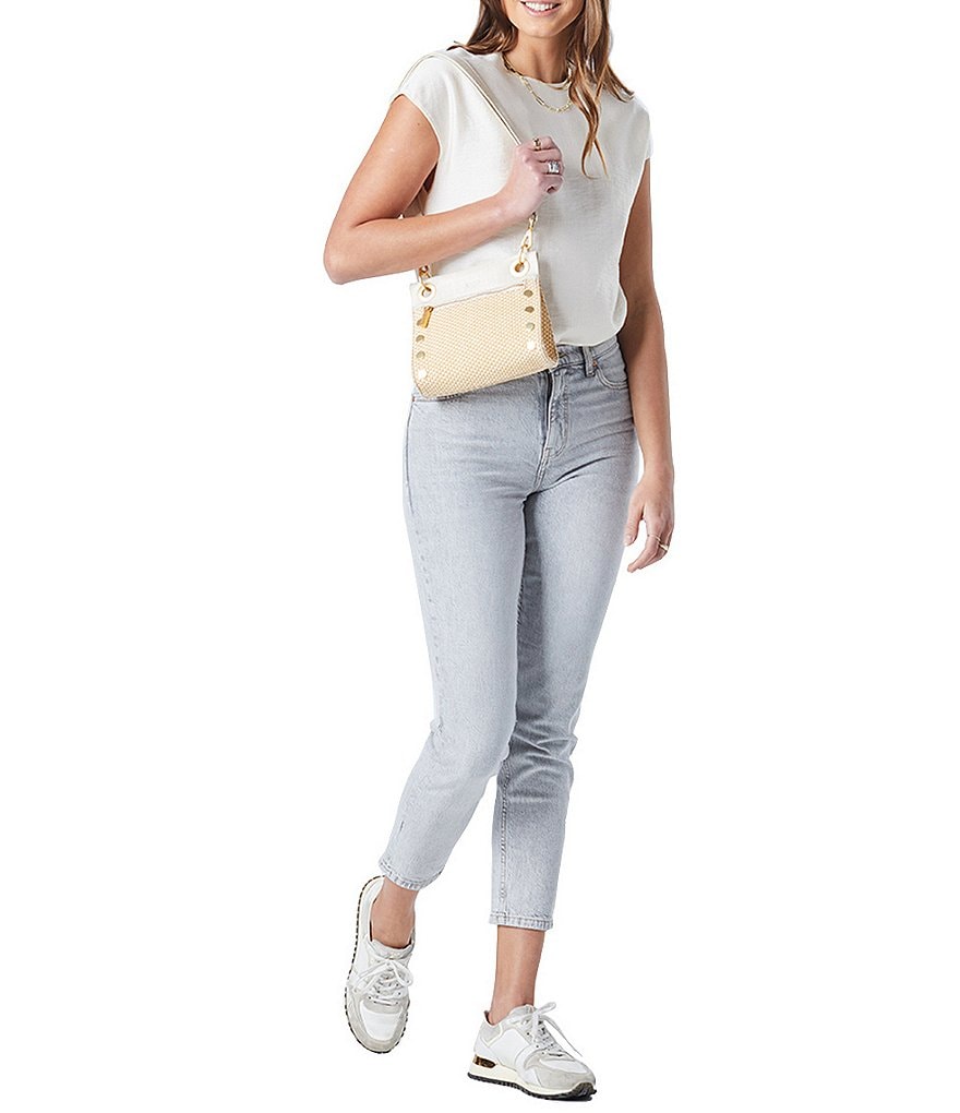 Hammitt Tony Medium Leather Studded Crossbody Bag