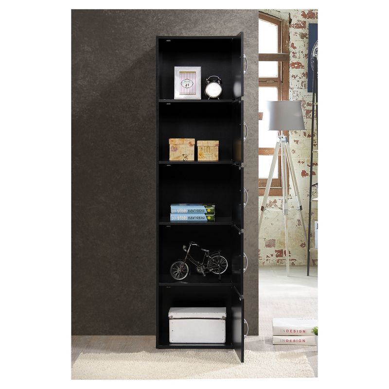 Storage Cabinet Mahogany - Hodedah Import