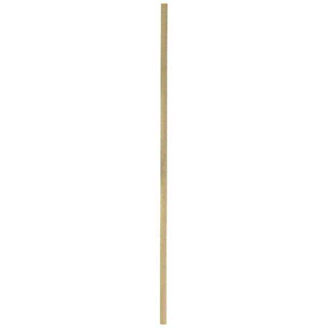 chenille Kraft Ac3650-01 Wood Dowel, 1/4" x 12" Size, 0.3" Height, 2.8" Width, 12" Length (Pack of 12)