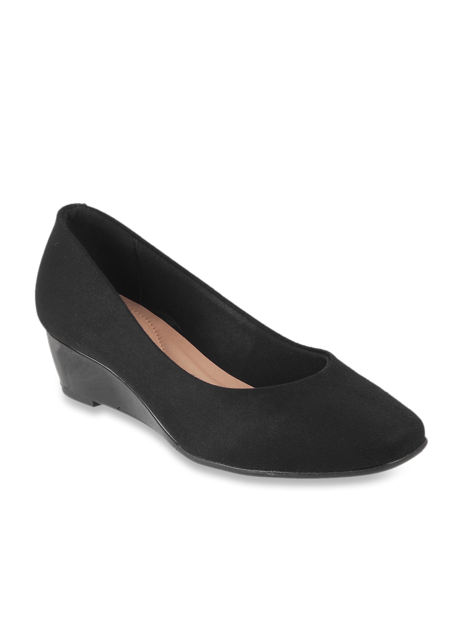 Da Vinchi by Metro Women's Black Wedge Pumps