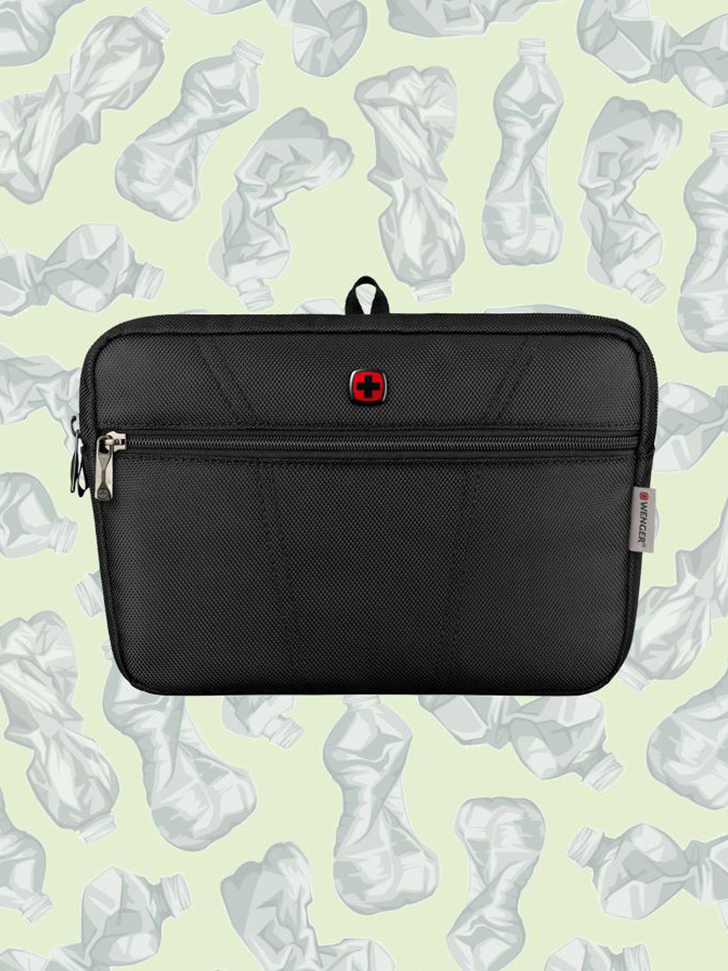 Wenger Black Solid Waist Pouch
