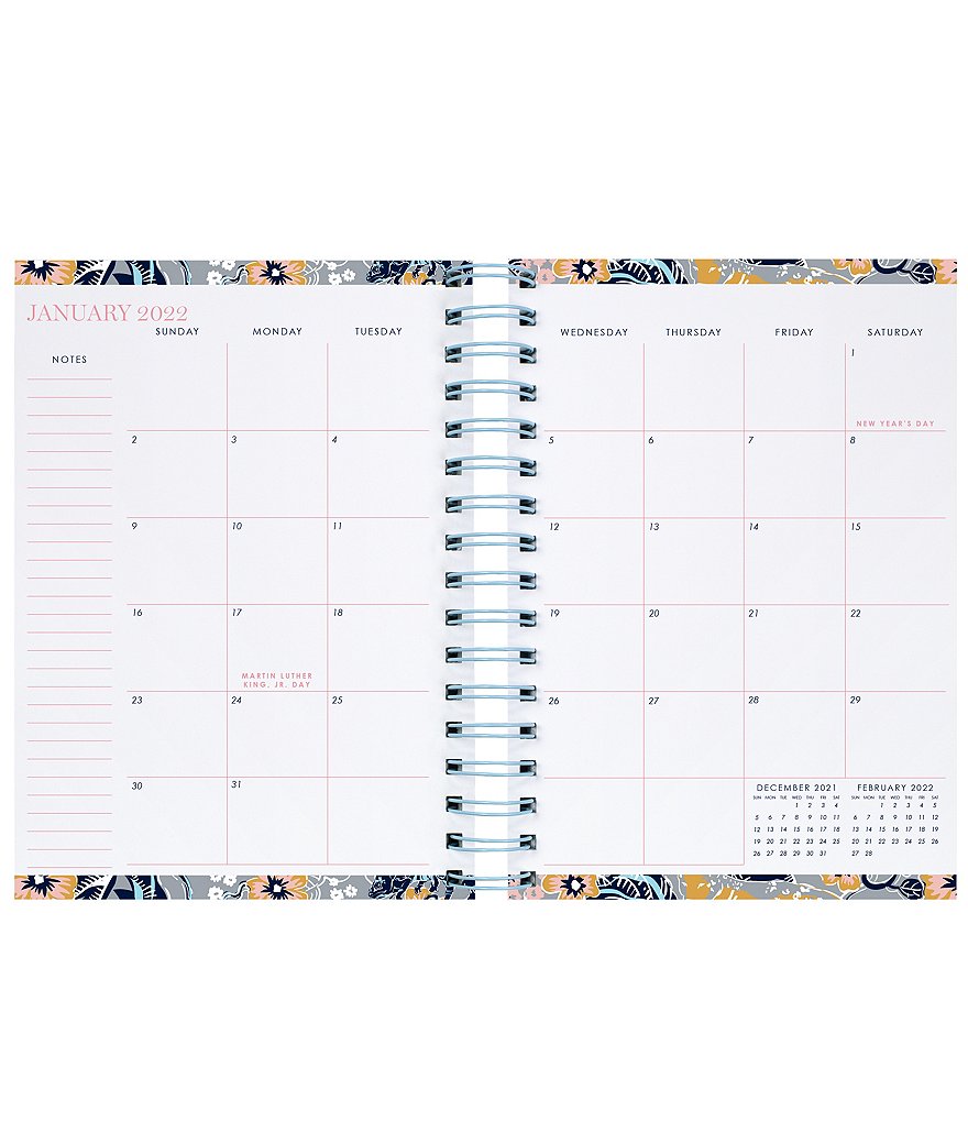 Lilly Pulitzer Cabana Cocktail 17 Month Large Agenda