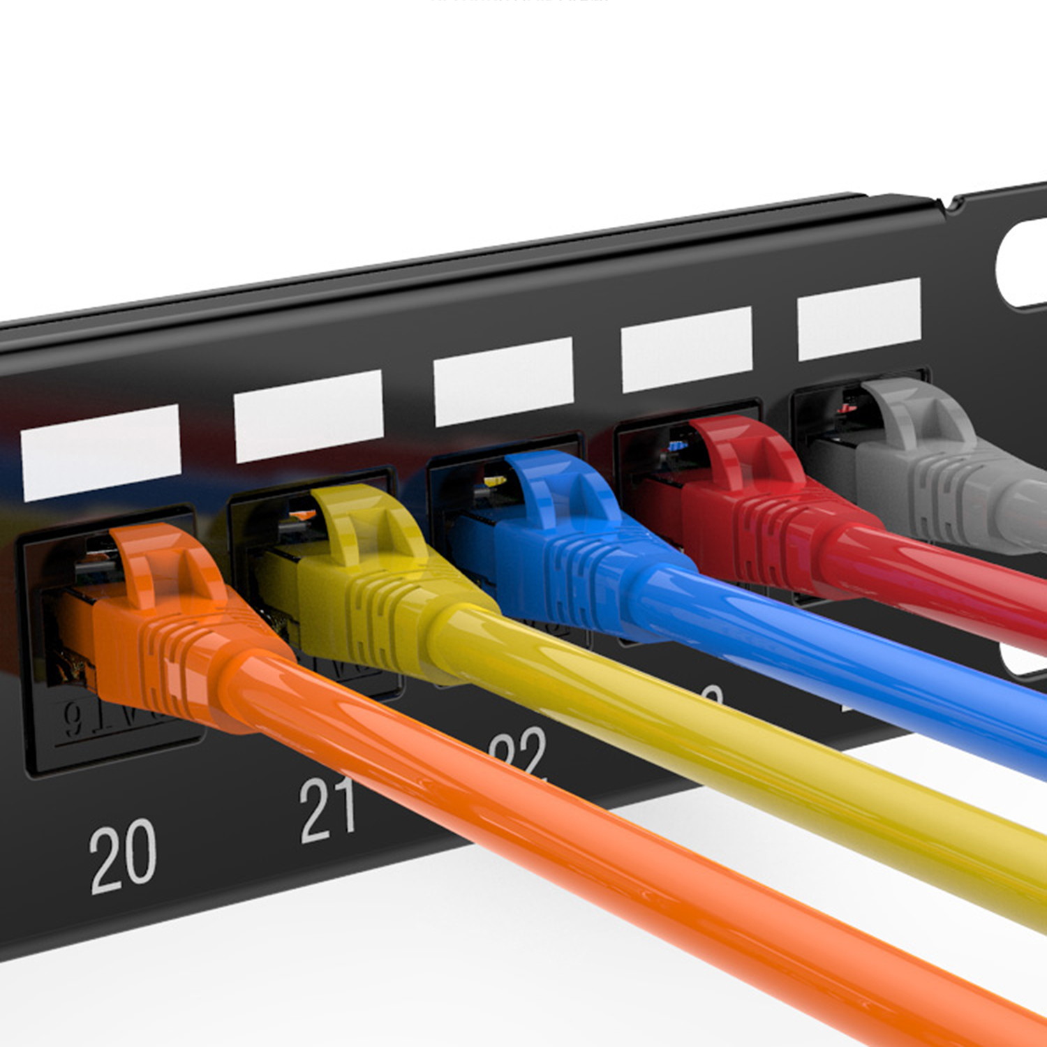 Rj45 Coupler Cat6 Keystone Jack Inline Coupler Female to Female Insert Coupler 12 Pack Black