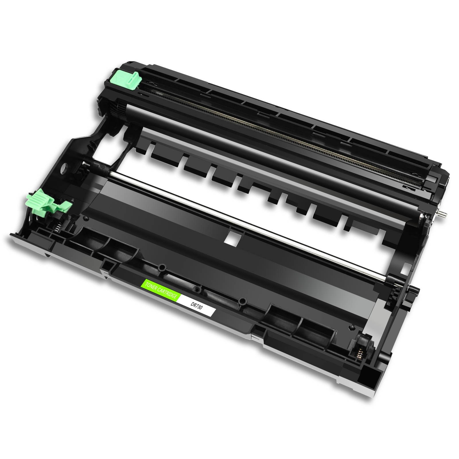 GREENCYCLE TN760 Toner Cartridge DR730 Drum Unit Set Compatible for Brother DCP-L2550DW HL-L2395DW (2 Toner, 2 Drum)