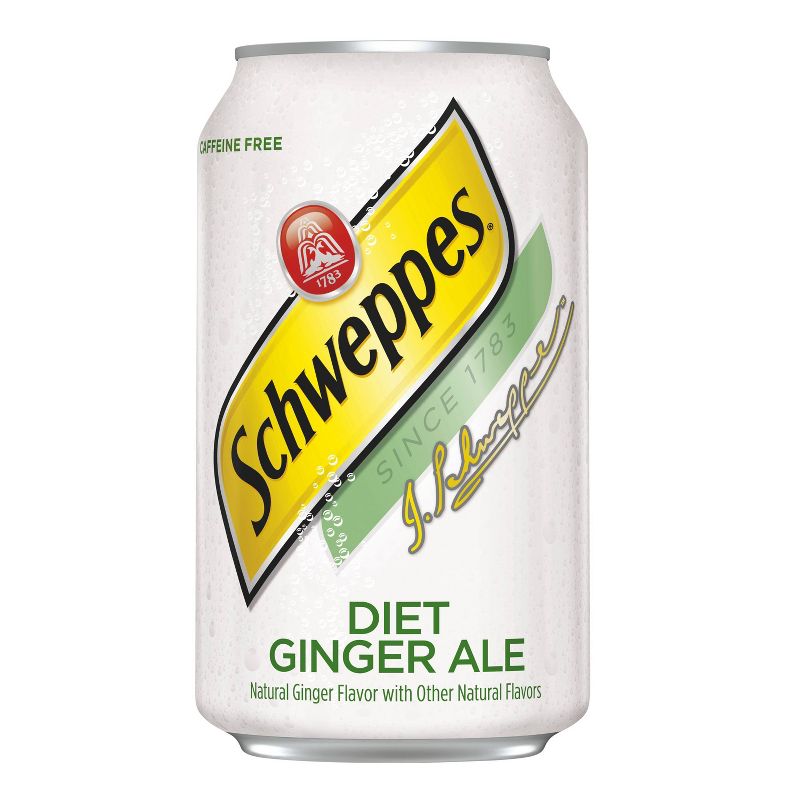 Diet Schweppes Ginger Ale - 12pk/12 fl oz Cans