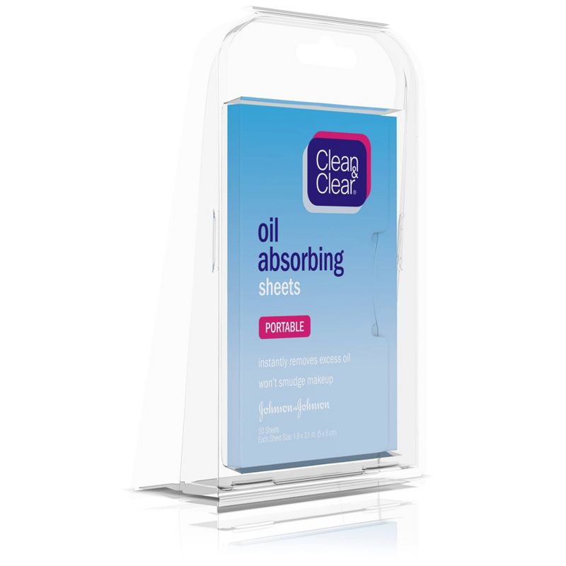 Clean & Clear Oil Absorbing Facial Blotting Sheets - 50ct