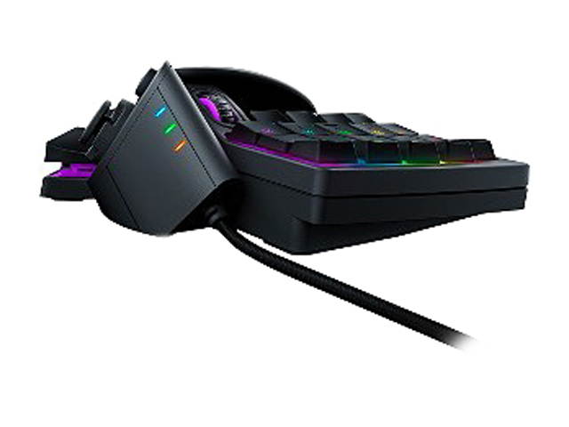 Razer Orbweaver Chroma: Green Mechanical Switch Gaming Keyboard with 30 Programmable Keys - RZ07-01440100-R3U1