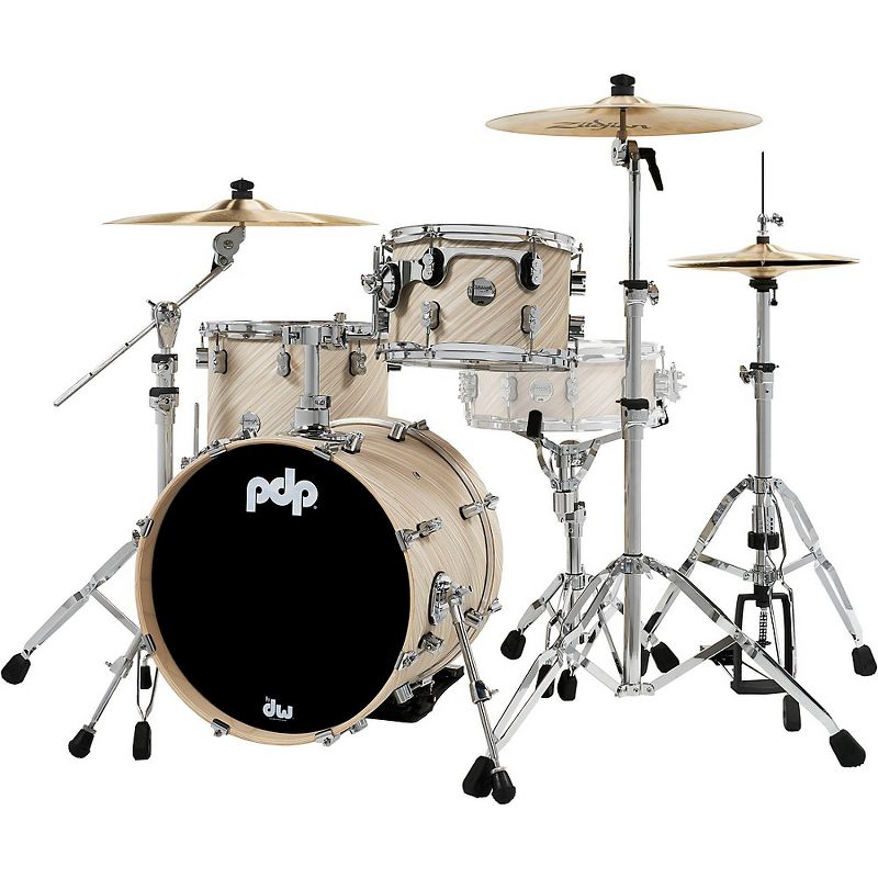 PDP by DW Concept Maple 3-Piece Bop Shell Pack Twisted Ivory