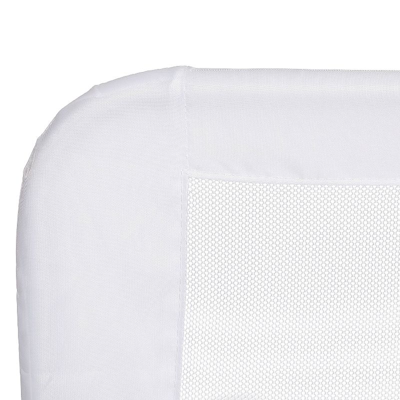 Dream On Me Mesh Security Bed Rail - White