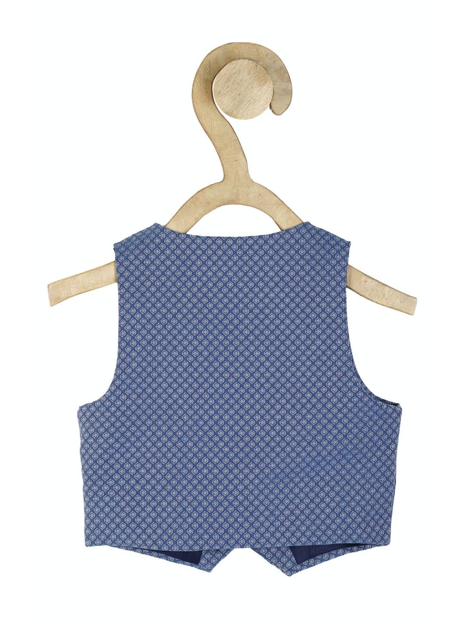 Blue Giraffe Kids Maroon Solid  Blazer