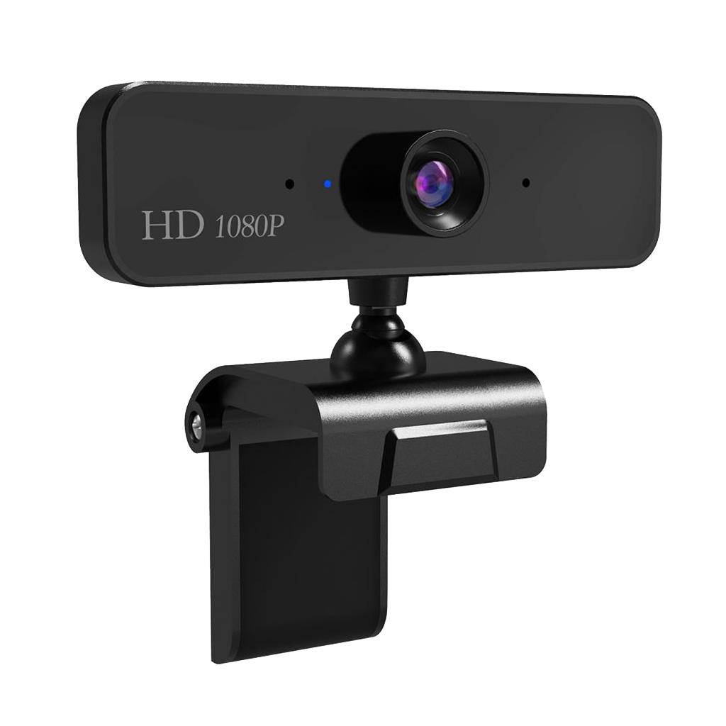 Computer Camera HD Webcam with Mic 1080P Fixed Focus High-end for Video Call