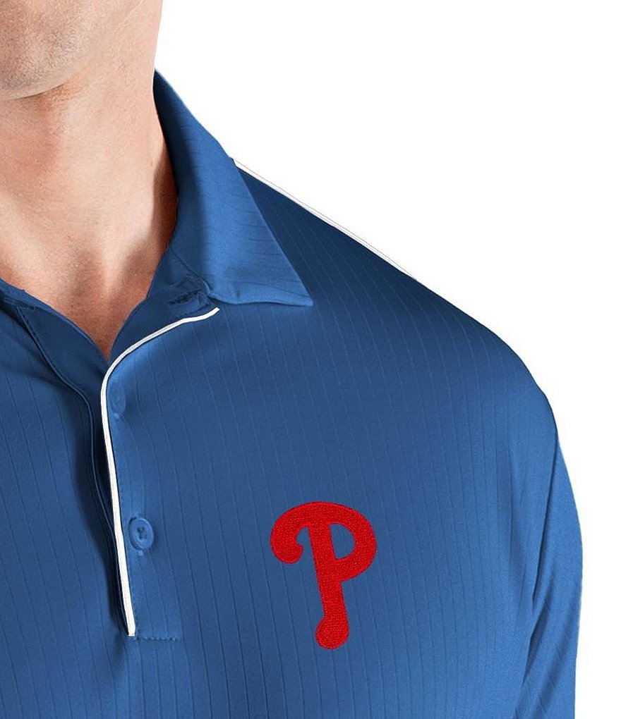 Antigua MLB National League Salute Short-Sleeve Polo Shirt