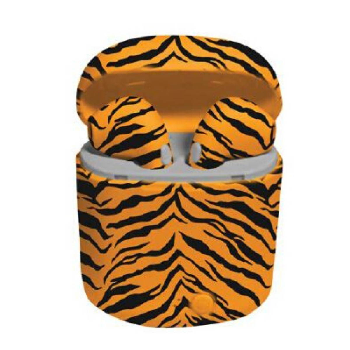 Wireless Earbuds In Printed Charging Case