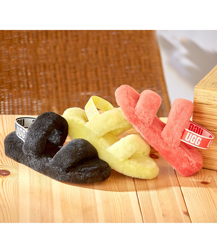 UGG&reg; Oh Yeah Fur Slides