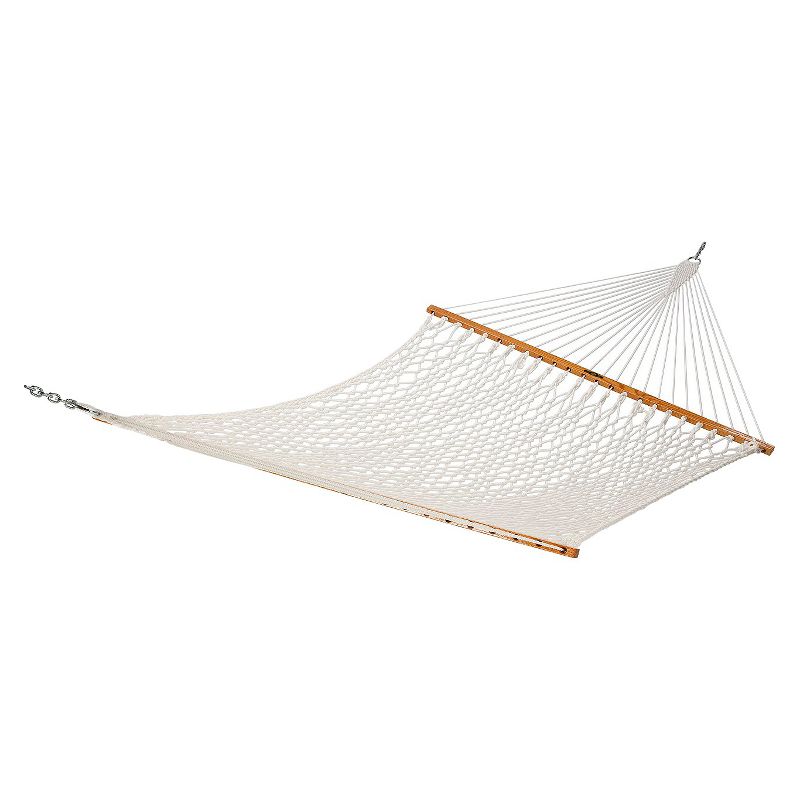 Original Pawleys Island Deluxe Polyester Rope Hammock - White