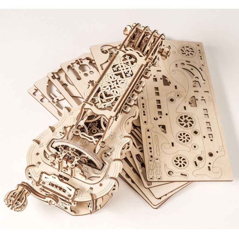 UGears Hurdy-Gurdy - Mechanical Model Kit