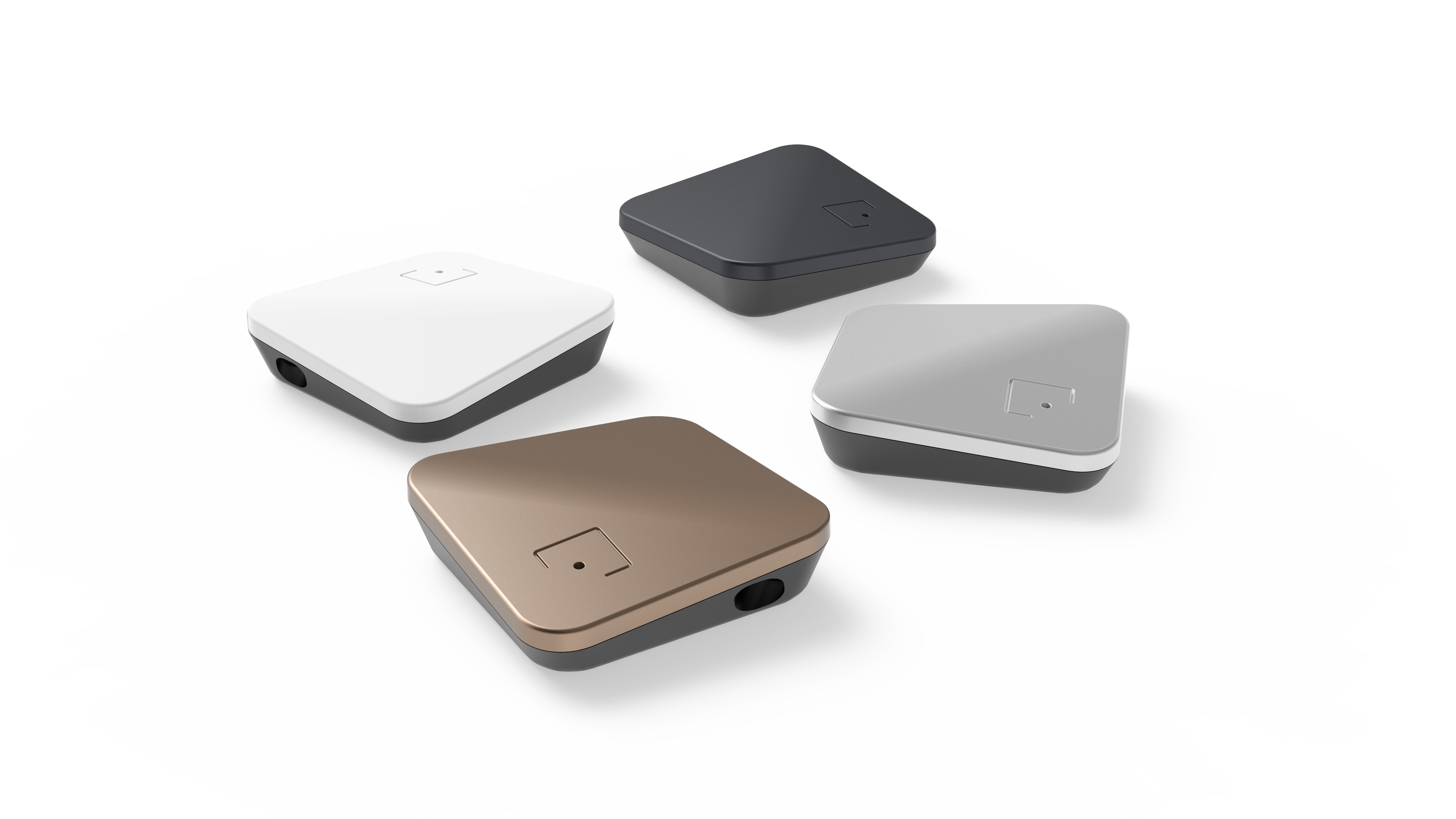 Tracmo Cubitag Bluetooth 5 Key Tracker | Phone & Wallet Locator | Lost Item Finder Compatible with Smart Home Device - Alexa | Replaceable Battery | Pet Tracking Chip Water & Dust Resistant