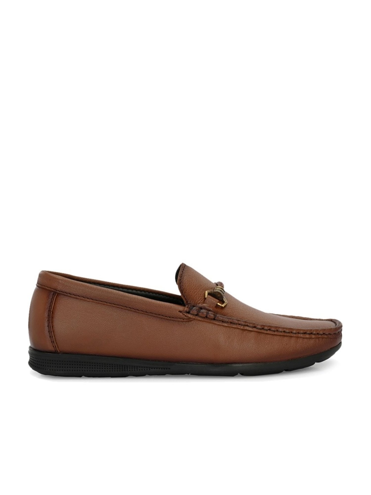 Clog London Men's Tan Casual Loafers