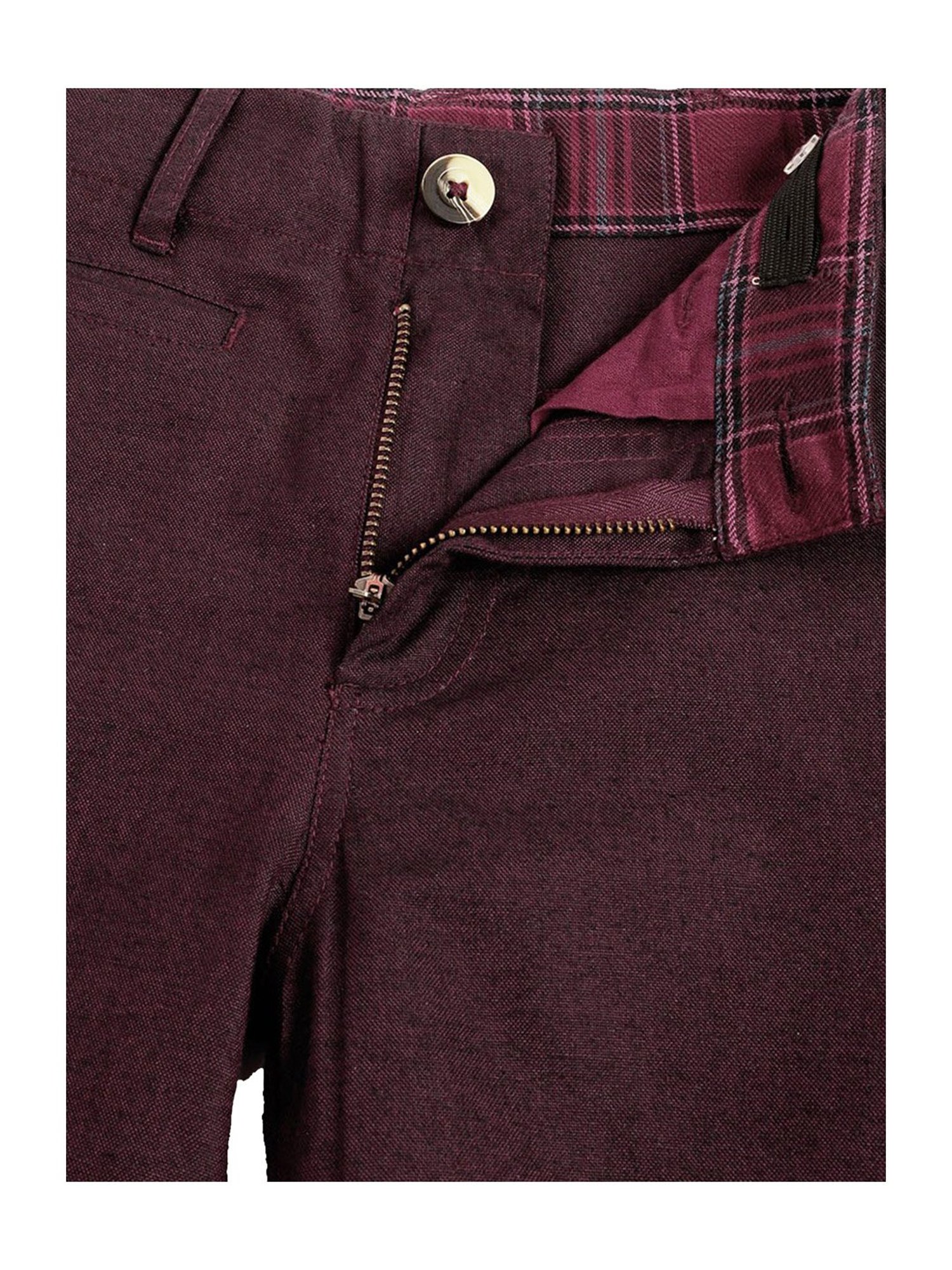 Cherry Crumble By Nitt Hyman Kids Wine Solid Short