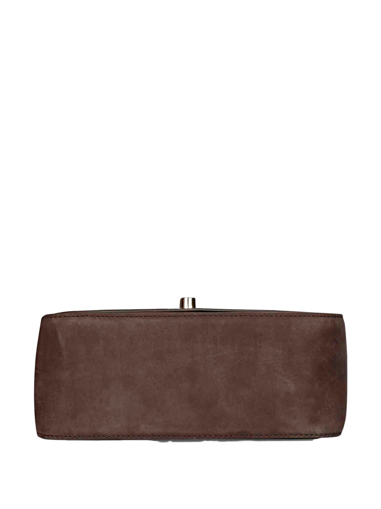 Saint G Brown Solid Small Sling Handbag