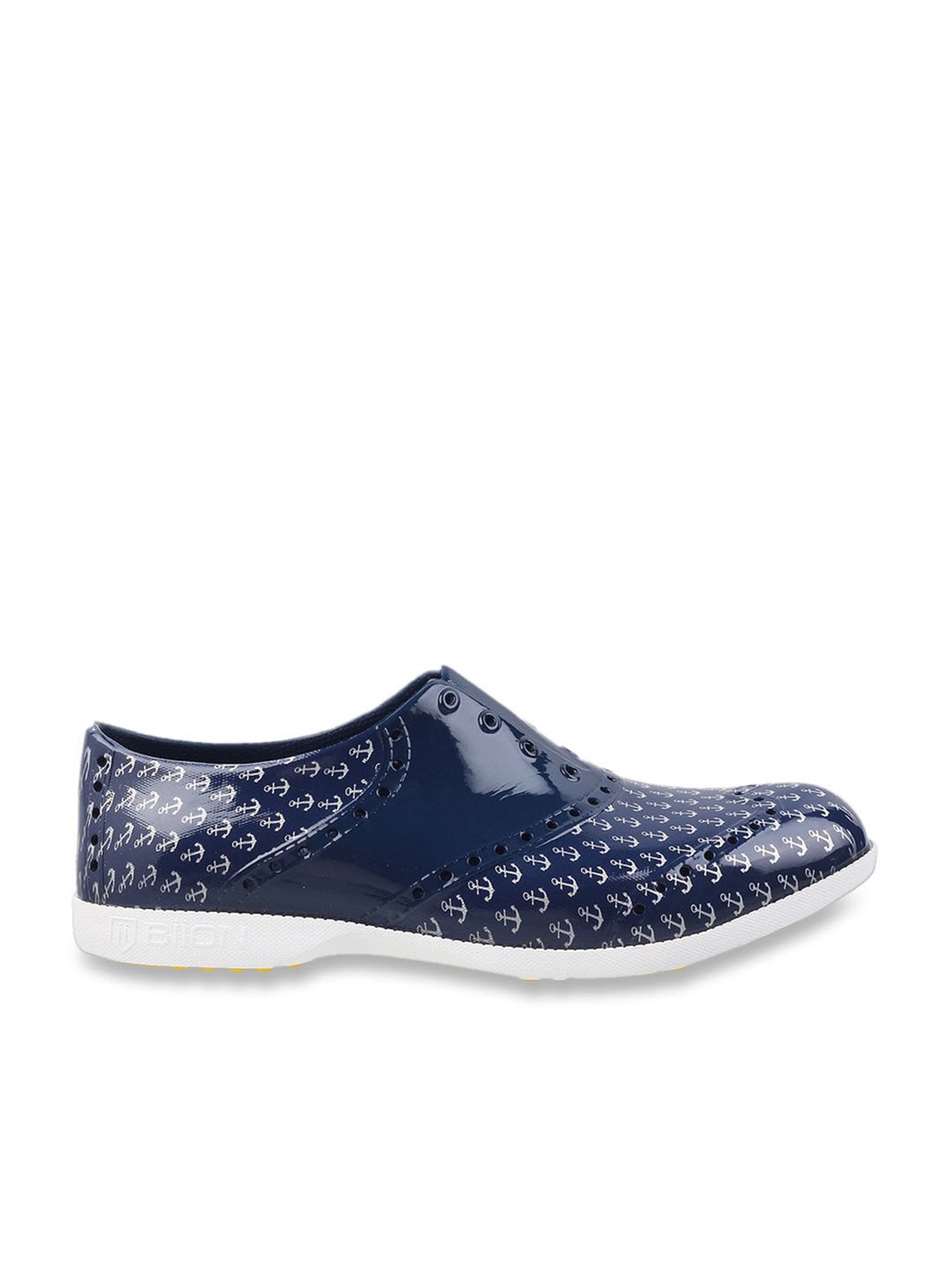 Biion Men's Blue Oxford Shoes
