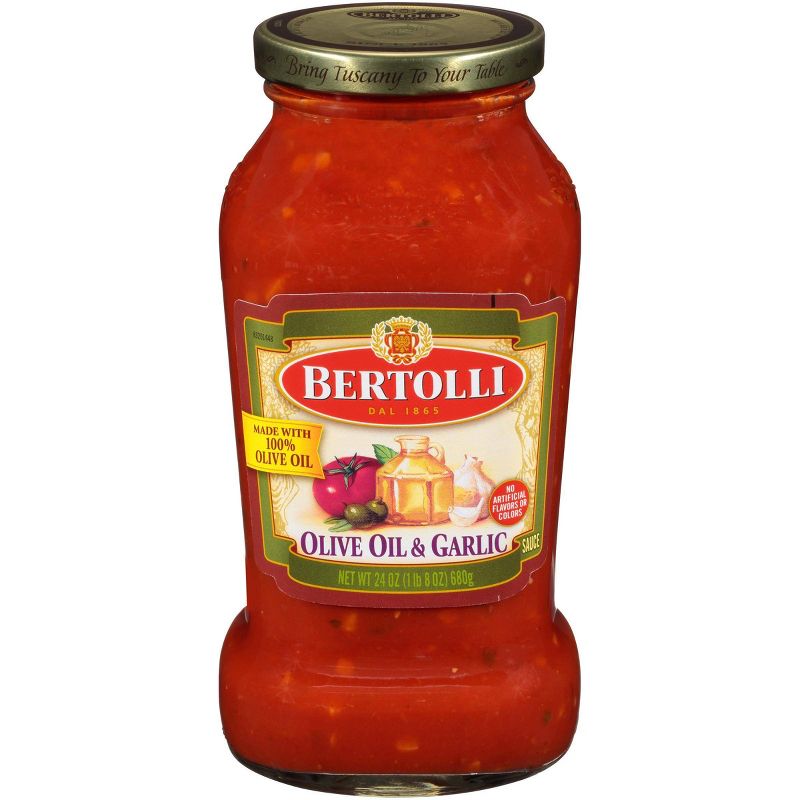 Bertolli Olive oil & Garlic Pasta Sauce - 24oz