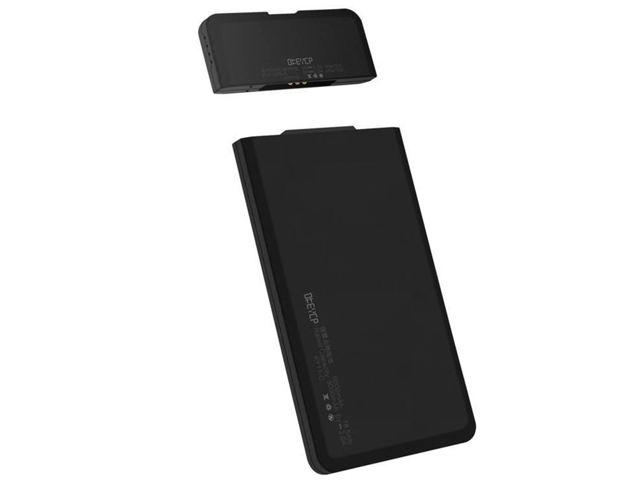 The world's first ultra-thin and cool mobile power supply is equipped with a 10000 MAH magnetic induction module (5000mAh * 2), which can be very cool to integrate with your mobile phone.