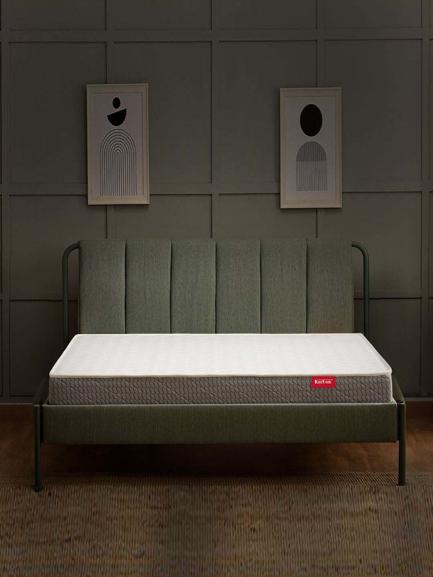 Duroflex Live-in Adapt Grey Foam New Gen Smart Design Flippable Adjustable Double Mattress