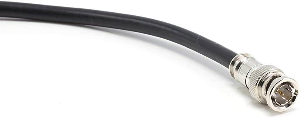 25 foot Red BJC High-flex 3G/6G HD SDI patch cable (Belden 1505F), BNC to BNC