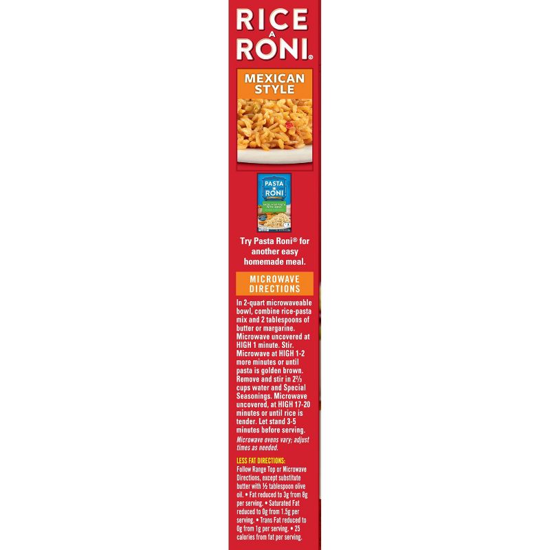 Rice A Roni Mexican Style Rice - 6.4oz