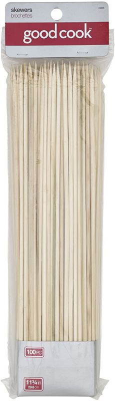 Good Cook 12-Inch Bamboo Skewers, 100 Count
