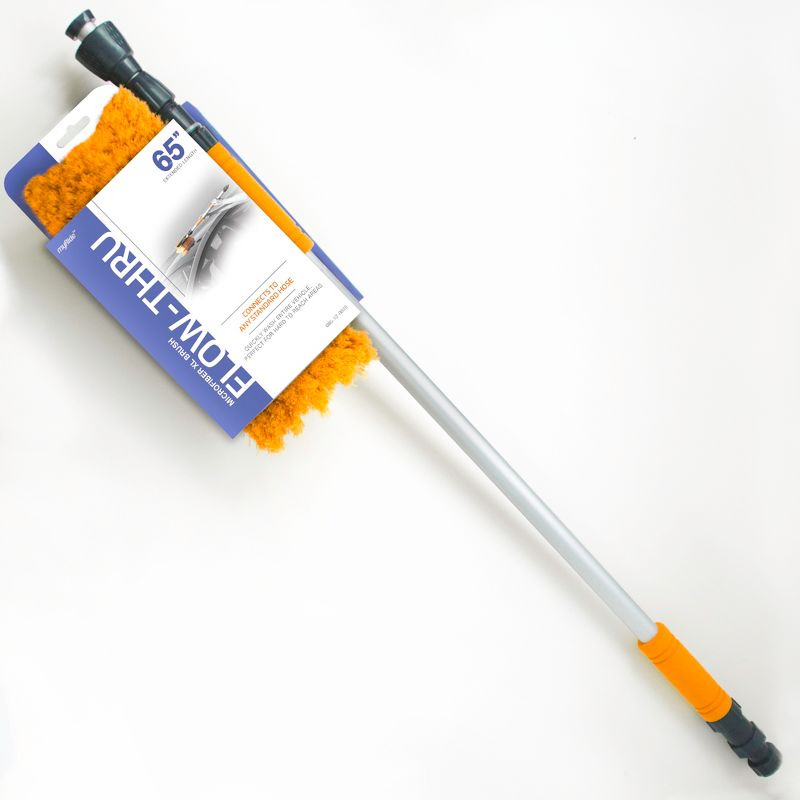 MyRide Microfiber Extendable Flow-Thru Automotive Cleaning Brush